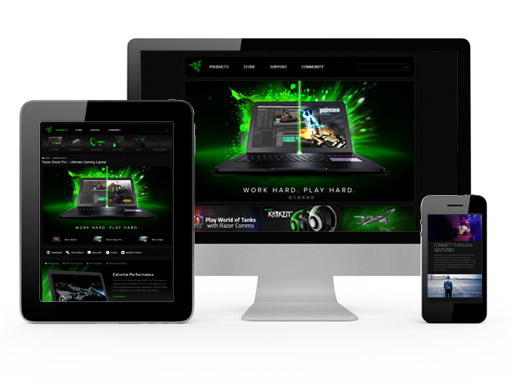 Razer 雷蛇 - 动态设计 营销推广